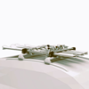 Skidrager voor 6 paar skies of 2 snowboards